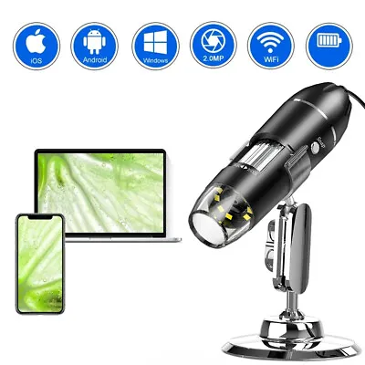 Buy USB Digital Microscope, 500X-1600X Magnification Handheld Digital Microscope • 19.93$