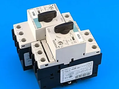 Buy Siemens 3RV1421-1EA10 Circuit Breaker, Size S0 Transformer Protection, Lot Of 2 • 37.50$