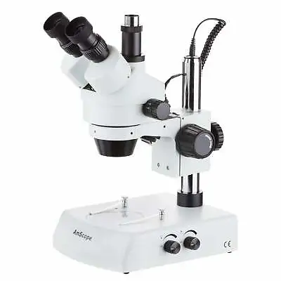 Buy AmScope SM-2T Professional Trinocular Stereo Zoom Microscope, WH10x Eyepiece • 485.07$