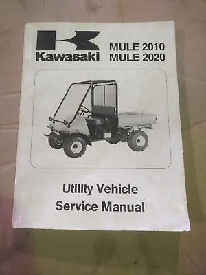 Buy Kawasaki Mule 2010 2020 Utility Vehicle Service Repair Manual 1989 • 22.07$