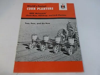 Buy IH McCormick Corn Planters 2, 4, 6-Row Sales Brochure • 25$