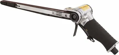 Buy Hand-Held Air Belt Sander,  1/2  W X 24  L Belt, 0.45 HP, 4 CFM, Rear Exhaust • 94.87$