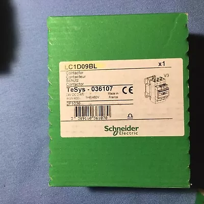 Buy Schneider Electric Contractor LC1D09BL TeSys-036107 • 45$