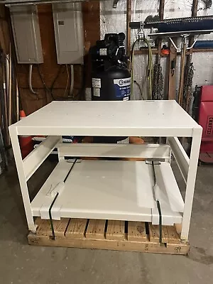 Buy Metal Work Bench Welding Table Shelving • 350$