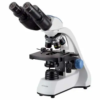 Buy 40X-1600X LED Binocular Compound Microscope W 3D Two-Layer Mechanical Stage • 219.99$