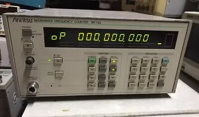 Buy Anritsu MF76A Microwave Frequency Counter, 10 Hz - 18G Hz#L • 679$