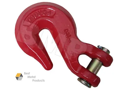 Buy 1/2  Grab Hook Pin Transport G70 Wrecker Chain Flatbed Tie Down 0900123 • 14.55$