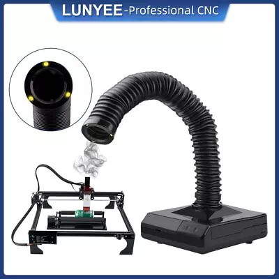 Buy Laser Engraver Smoke Absorber Filter Metal Welding Fume Extractor Air Purifying • 17.39$