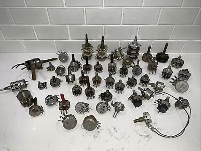 Buy Lot Vintage Potentiometers New And Used Allen-Bradley Clarostat Central Lab • 19.99$