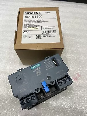 Buy 3ub81234ew2 - 48at3s00 Siemens Esp200 Solid State Overload Relay 10.40a New • 239$