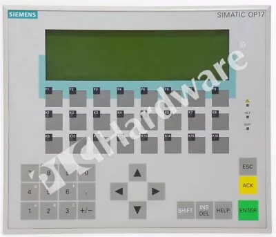 Buy Siemens 6AV3617-1JC20-0AX1 6AV3 617-1JC20-0AX1 SIMATIC OP 17/DP Operator Panel • 543.20$