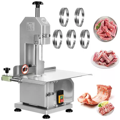 Buy Electric Bone Saw Commercial Frozen Meat Cutting Machine Countertop Bone Cutter • 449.99$