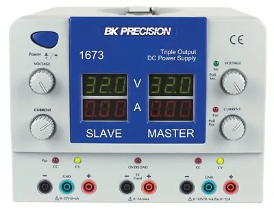 Buy BK PRECISION 1673 Triple Output Quad Display DC Power Supply • 1,222.65$