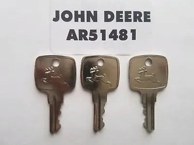 Buy (3) John Deere Ignition Keys 955 4200 4300 4400 4500 4600 4700 5200 5300 5400 • 12.99$