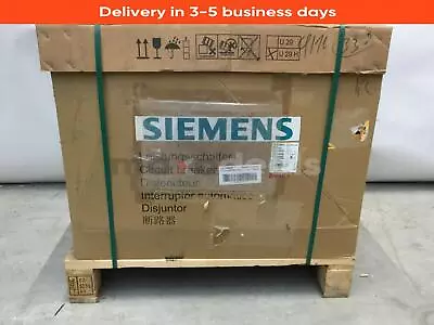 Buy Siemens 3WL1116-3CB34-1AA2-Z Fixed-Mounted Circuit Breaker 3-pole New NMP • 1,329.57$