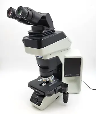Buy Olympus Microscope BX46 LED With Tilting Lift Ergo Head & 2x For Pathology/Mohs • 8,872.50$