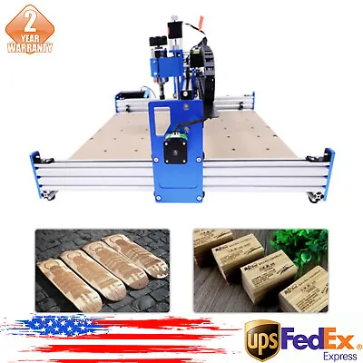 Buy 4040 CNC Router Machine 3-Axis Wood Carving Milling Engraving Machine Spindle • 390.10$