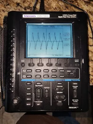 Buy Tektronix THS720A Oscilloscope 100MHz Scope/DMM, Digital Real-Time 500MS/s • 300$