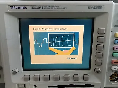 Buy Calibrated Tektronix TDS 3034 Oscilloscope 300MHz 4CHAN + 3 Probes, Was $16K New • 1,500$