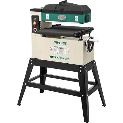 Buy Grizzly G0458Z 18  1-1/2 HP Open-End Drum Sander W/ VS Feed • 1,440$