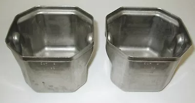 Buy 2 Beckman TJ-6 Centrifuge Stainless Matching Weight (Both 547 G) Buckets Cups • 30$
