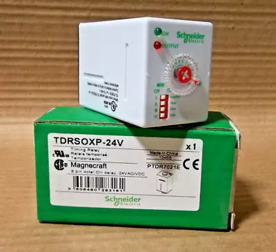 Buy New Schneider Electric Magnecraft Tdrsoxp-24v 8 Pin Octal On Delay Relay • 32.99$