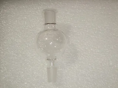Buy Chemglass CG-1227-13 Glass 50mL Kugelrohr Single-Bulb Distilling Adapter 14/20 • 25$