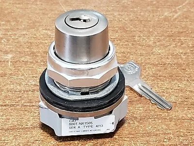 Buy Allen Bradley 800T-NX1505 Ser A Type 4/13 3 Position Selector Switch With Key • 55$