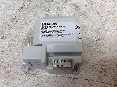 Buy Siemens 550-818B Remote Air Module Off-Board AVS-AZM Module 550818B • 17.99$