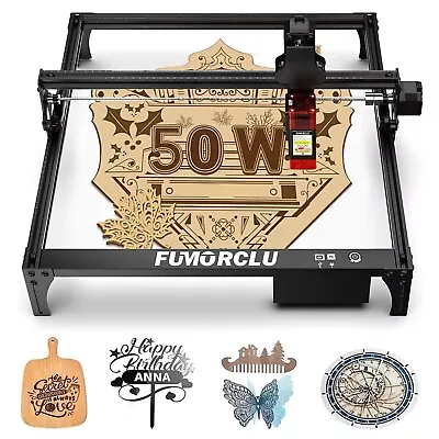 Buy 50W Laser Engraving Cutting Machine DIY Engraver Cutter Printer Wood Metal USA • 115.99$