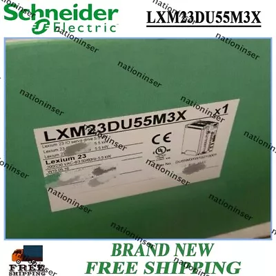 Buy New Sealed Schneider Electric LXM23DU55M3X Servo Driver Free Shipping  US • 1,240.99$