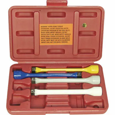 Buy Lock Technology 1450 1/2  Dr. 4 Pc C,E,F,I Torque Stick Extension Set With Case • 114.95$