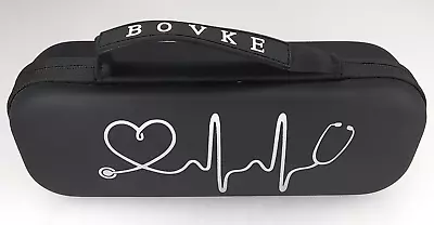 Buy Littmann Pink Stethoscope BOVKE Black Case & Blood Pressure Cuff Ear Tips Lot • 16.95$