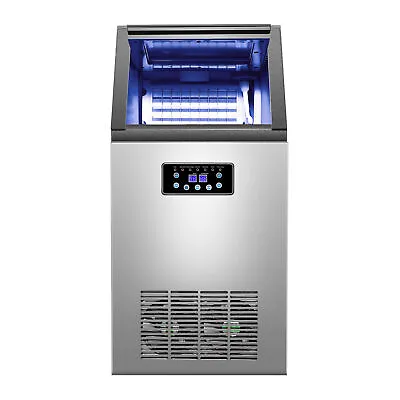 Buy 100LB Built-In Commercial Ice Maker Undercounter Freestand 4*9 Ice Cube Machine • 287.28$