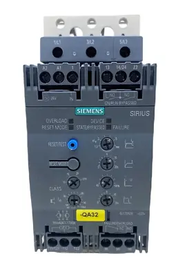 Buy Siemens Sirius 3rw4047-1tb04 Soft Starter S3 106 A, 55 Kw/400 • 929.78$