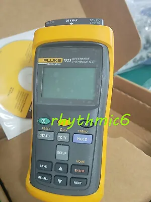 Buy Brand New FLUKE 1523 Handheld Reference Thermometer  Fast FedEx Or DHL • 2,950$