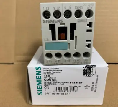 Buy 3RT1016-1BB41 NEW Siemens Contactor 3RT1 016-1BB41 1PCS  Fast Delivery • 21$