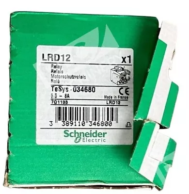 Buy Schneider Electric LRD12 TeSys 034680 Relay (lot Of 3) • 49.99$