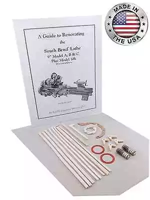 Buy South Bend Lathe 9  Model A - Rebuild Guide & Parts Kit (Horizontal Drive) • 79.95$