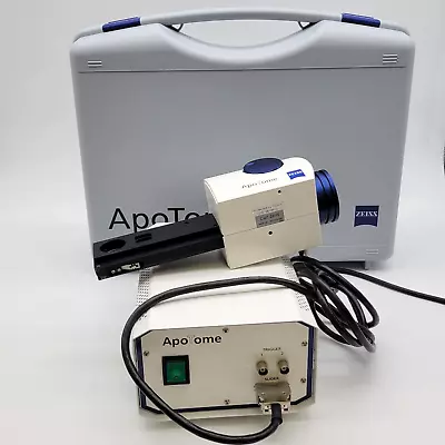 Buy Zeiss Microscope ApoTome With Controller Power Supply, Filter Cube, & Gitters • 995$