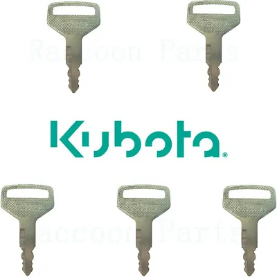 Buy 5 Kubota Ignition Keys M Series Tractor RTV1100 & L Series Cab Door 36919-75190 • 10.19$