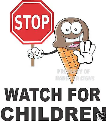 Buy Stop Watch For Children Vinyl Decal 14  Concession Ice Cream Food Truck Cart • 16.95$
