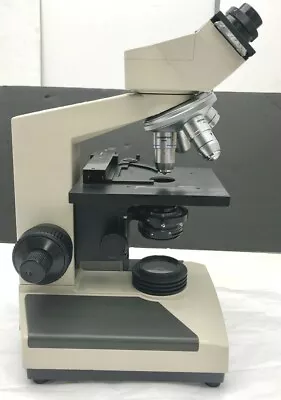 Buy Olympus CHS CH-2 Binocular Head Microscope ,objectives E A4x,10x 40x 100x READ • 199.96$