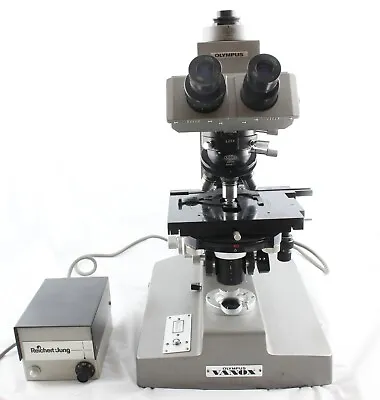 Buy Olympus Vanox Transmitted Nomarski DIC Trinocular Microscope • 3,749.99$