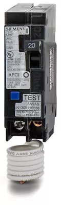 Buy Q120AF Siemens 20A Arc Fault Circuit Breaker NEW INVENTORY • 32.86$