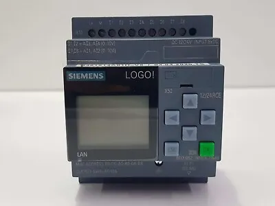 Buy Siemens 6ed1052-1md08-0ba0 Logic Module Logo! 12/24rce Dc 12/24v • 141$