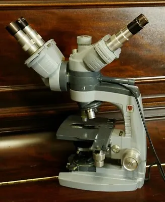 Buy AO Spencer Dual Head Microscope With Eyepieces & 3 Objectives • 175$