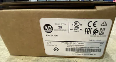 Buy Allen-Bradley 25-ENC-1 PowerFlex 525 Incremental Encoder 25ENC1 • 495$