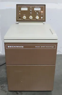 Buy T189348 Beckman J2-21 Refrigerated Floor Centrifuge W/ Rotor • 1,000$