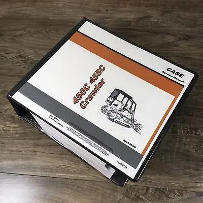 Buy Case 450C 455C Crawler Loader Dozer Service Manual Repair Shop Bulldozer • 119.97$
